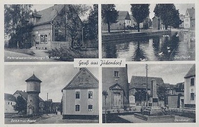 alte Postkarte von Jdendorf