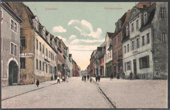 alte Postkarte von Querfurt
