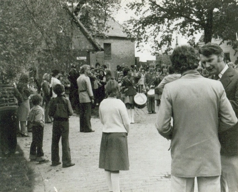 Kundgebung am 1. Mai in Kalzendorf