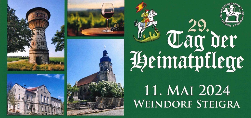 29.Tag der Heimatpflege 2024 im Weindorf Steigra